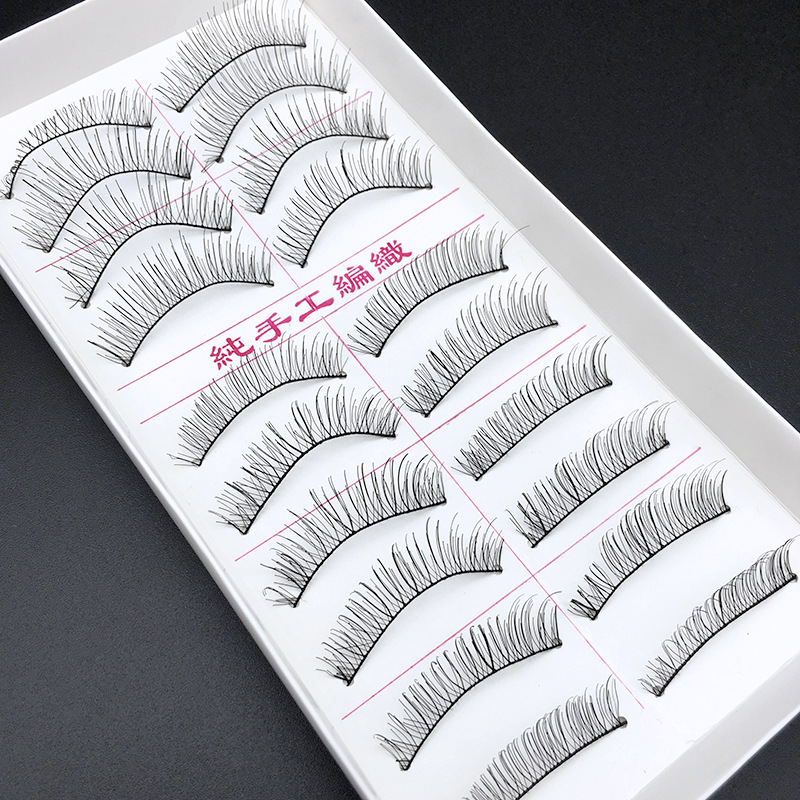 

1 Box Big Capacity Eyelash Extensions Handmade Individual Lashes Natural Style artificial silk mink hair eyelashes beauty