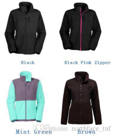 

High Quality women NF Winter Fleece Jackets Women Men Kids Brand Winter Coats Outdoor Casual Sports Warm SoftShell Ladies Sportswear -XXL, Hoodies mint green
