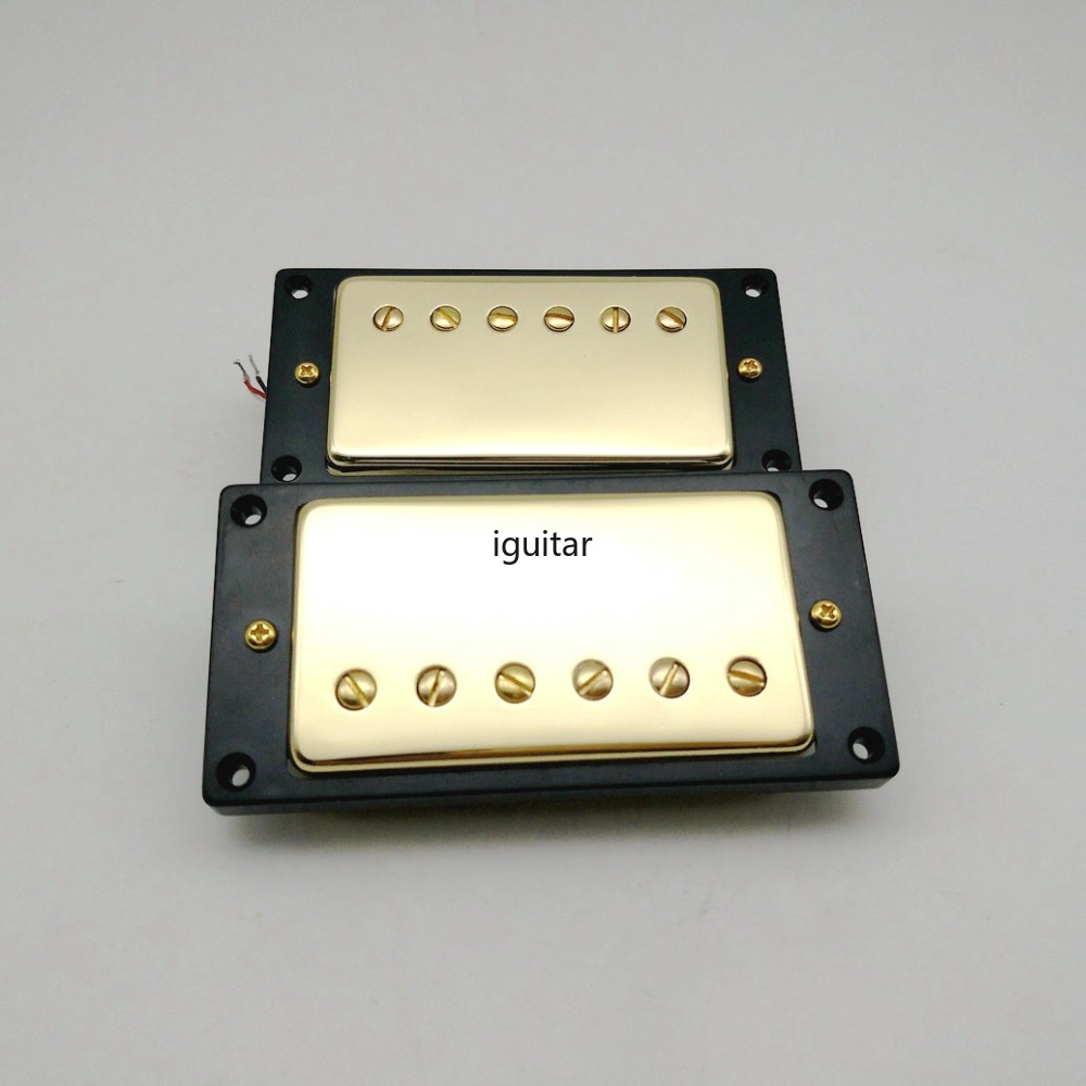 

50s Alnico5 Humbucker Pickups 4C Electric Guitar Pickups ,Gold Guitar Parts