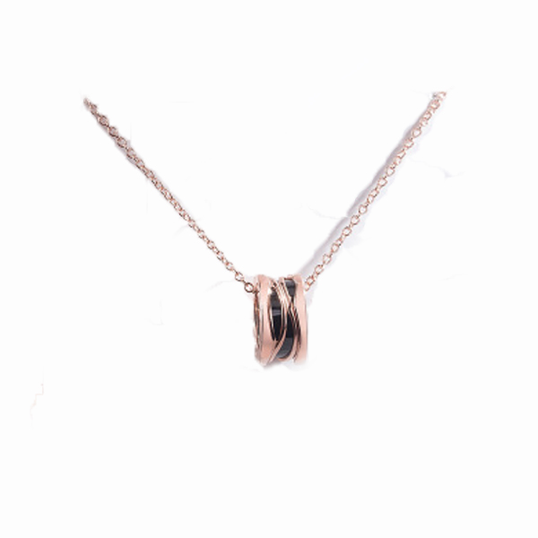 

2020Luxury Designer Jewelry Women Necklace Roman Numerals Stainless Steel Spring Skeleton Pendant Necklaces lady wedding bridal jewelry sets