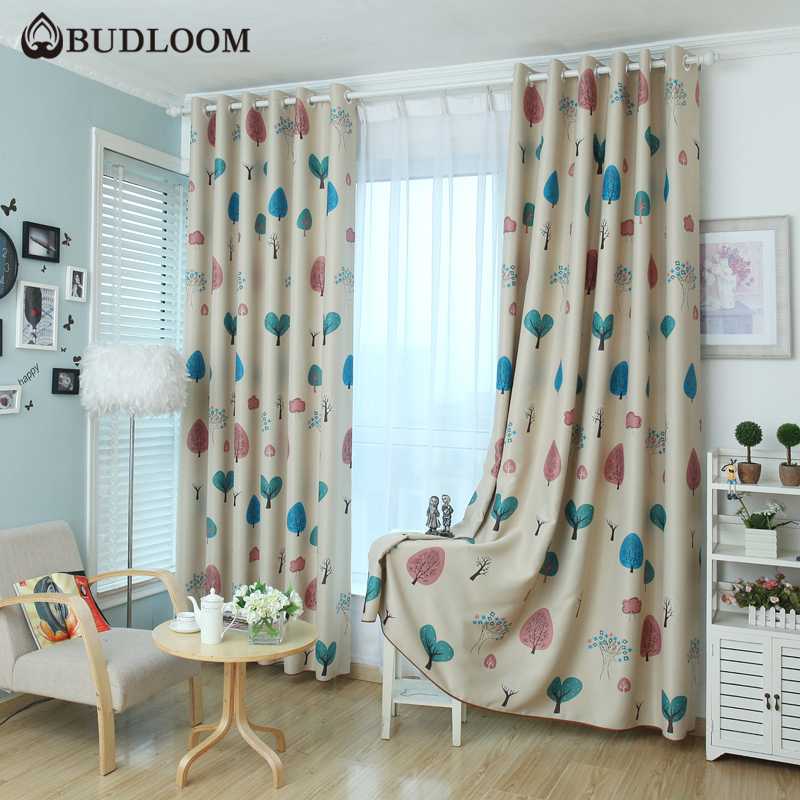 Painted Peacock Feather Mural Blockout Dark Window Curtains Drapes 2 Panels 