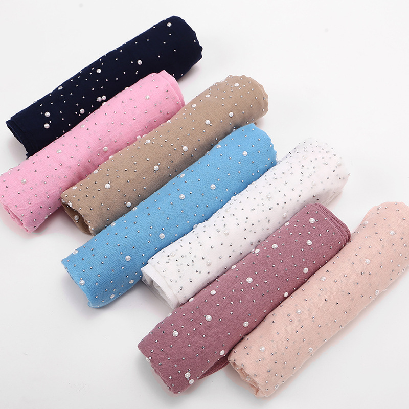 

Fashion Beautiful Candy Color Scarf Cotton Breath Scarf hijab turban femme muslim dress islamic clothing wholesale