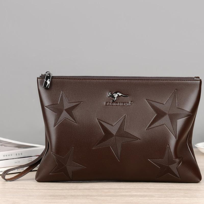 

Luxury Material Designer-card Quality 2018 High Purse Clutch Mens Leather Holder Bag Wallets Free Shipping Enpab, Black;white