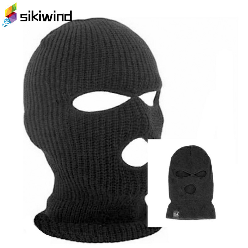 

Black Bicycle Motor Face Mask Thinsulate Warm Winter Army Ski Hat Neck Warmer Balaclava Face Mask Wargame Special Forces Maskz80