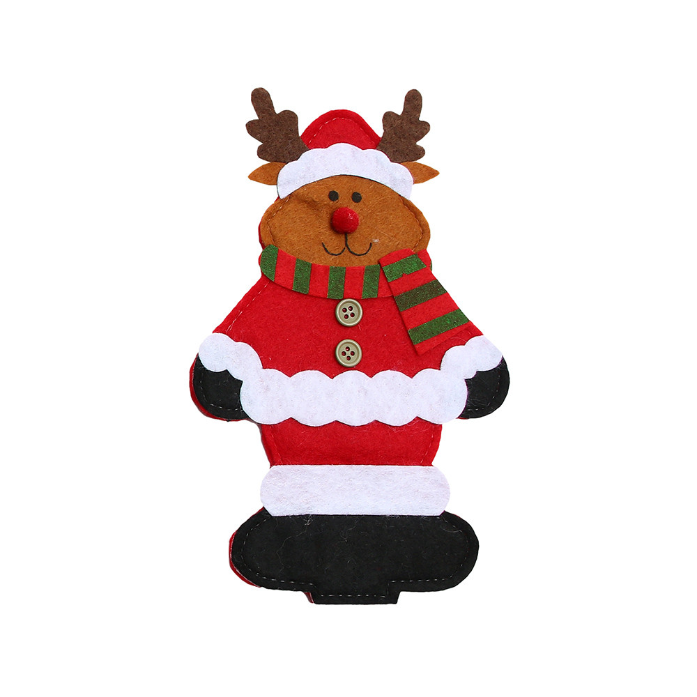 

Christmas Cutlery Bag Cutlery Decoration Christmas Kitchen Decoration