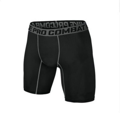 

Mens Designer Short Pants Brand Sports Tights Men Running Football Fitness Training Clothes Basketball Bottoming Shorts Hot Sale, Black