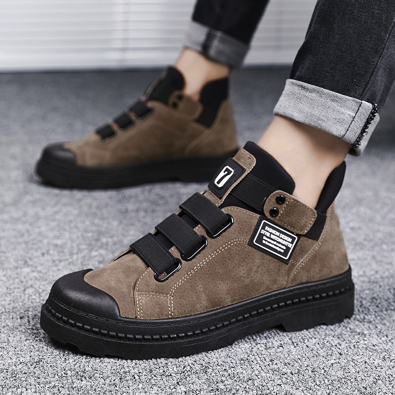 

Winter Men's Boots Warm PU Leather Male Waterproof Shoes Chaussure Mans Casual Shoes For Men Boots Footwear Male Sneakers