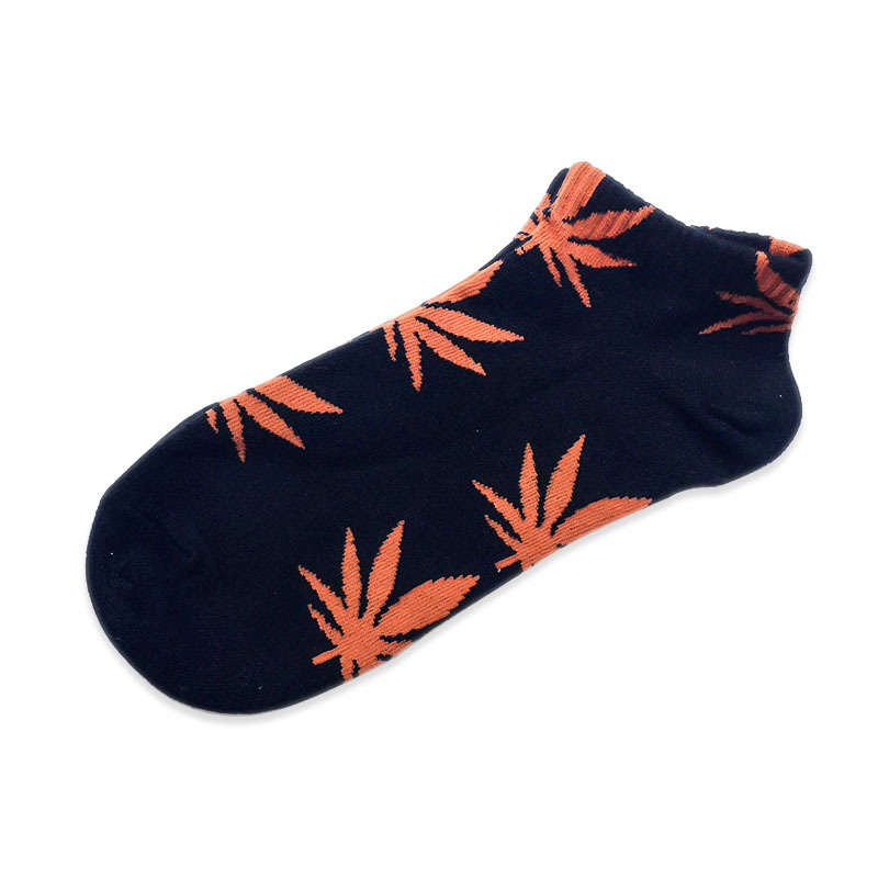 Orange Leaf in Black
