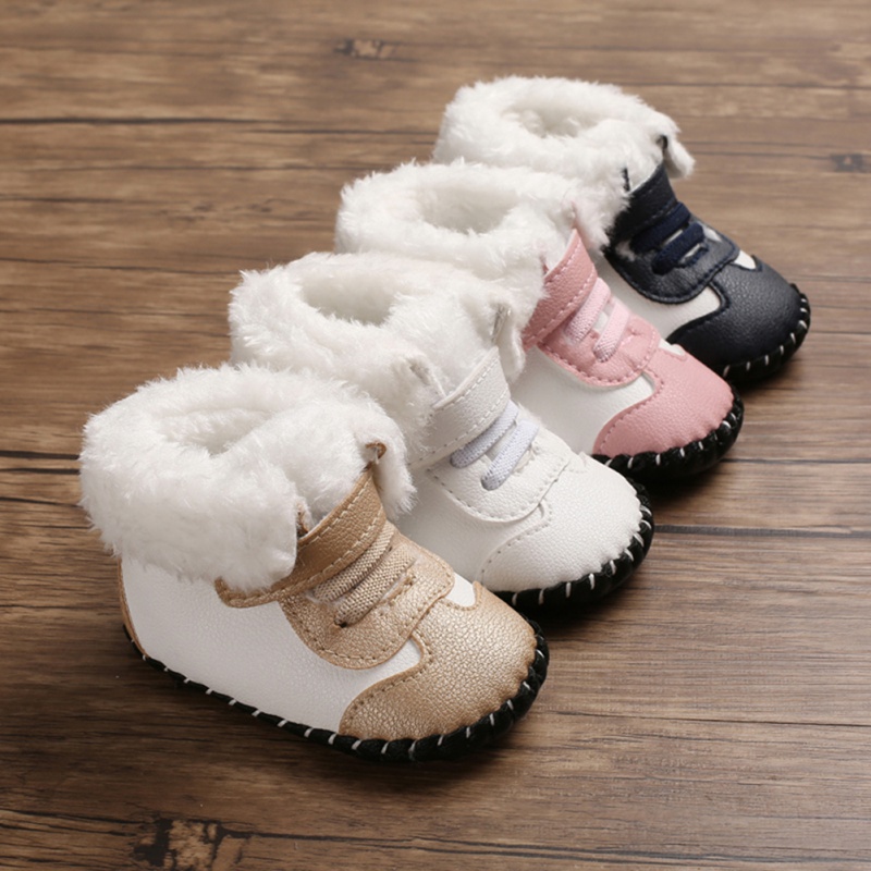 

winter baby boys girls shoes winter infants warm shoes cute girls baby booties Leather boy boots high quality