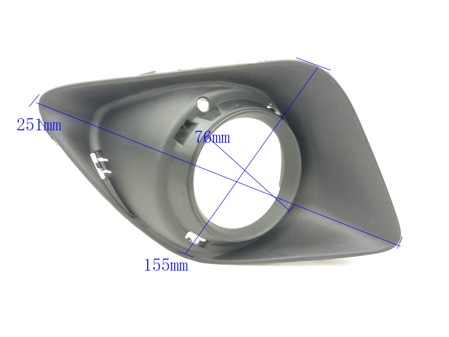 

Fog Light Lamp Cover Frame For Mitsubishi ASX 2010-2012 Fog Lamp Frame