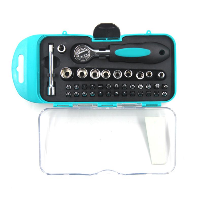 

38 Pcs T-type Repair Screwdriver Sleeve Precision Multifunction Mini Set High H7ED