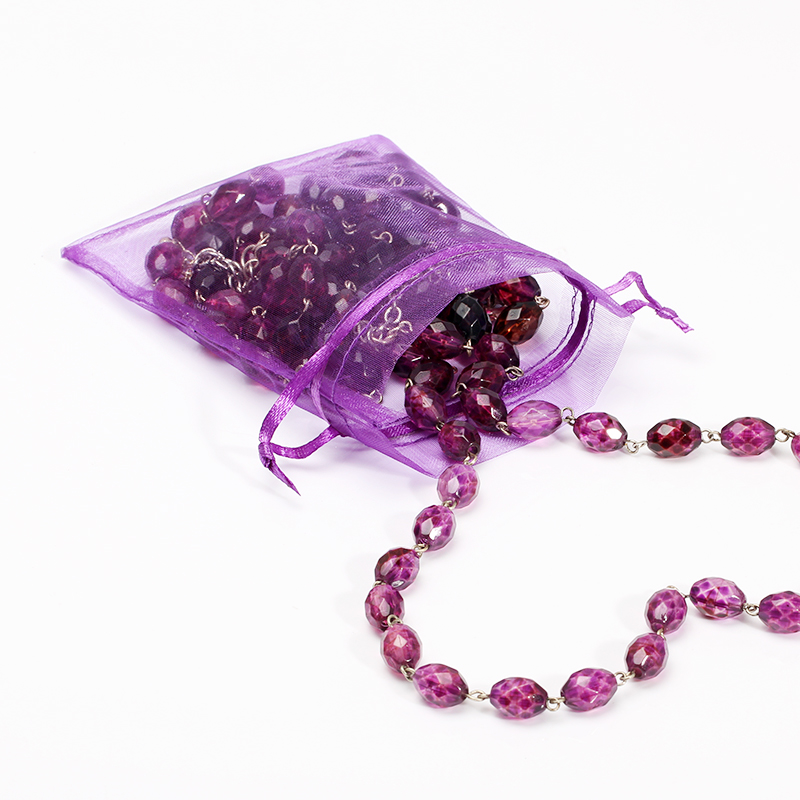 

50pcs/Lot 9*12cm Clear Organza Gift Bags Drawstring Jewelry Bags Christmas/Wedding/Birthday/Gift Color mixing Packing 5Z