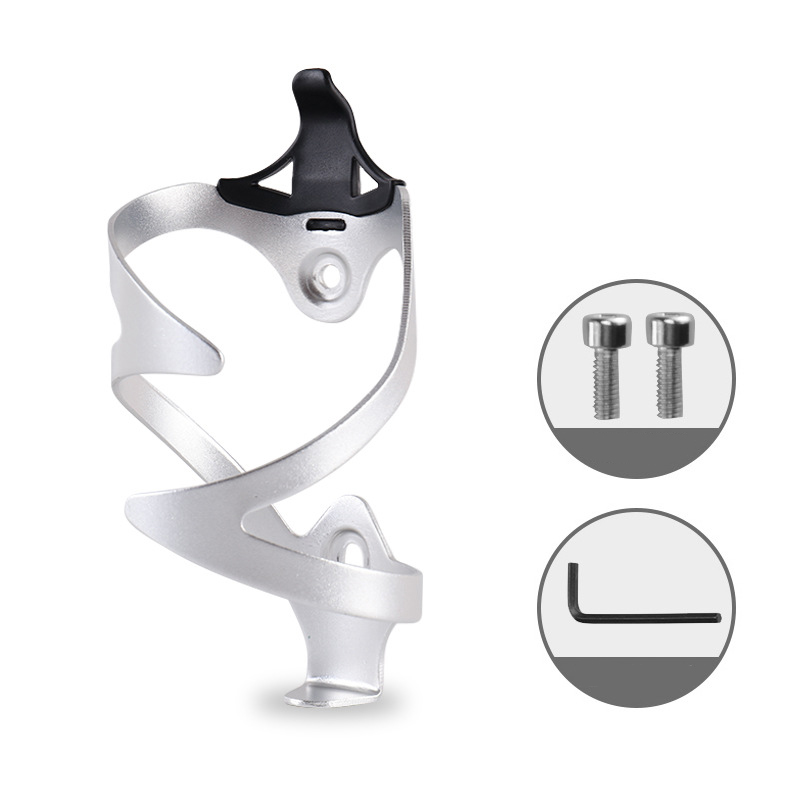 

Bicycle Bottle Holder Road Bike Water Cup Holder Mountain Bike Aluminum Alloy Quick Release Water Cup Rack Cycling Accessories