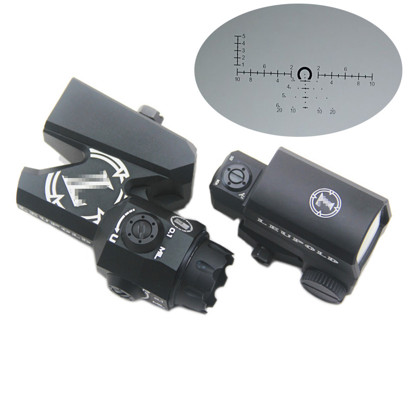 

LEUPOLD D-EVO CMR-W-Reticle Rifle Scope and LCO Red Dot Reflex Sight Holographic Sight for Hunting