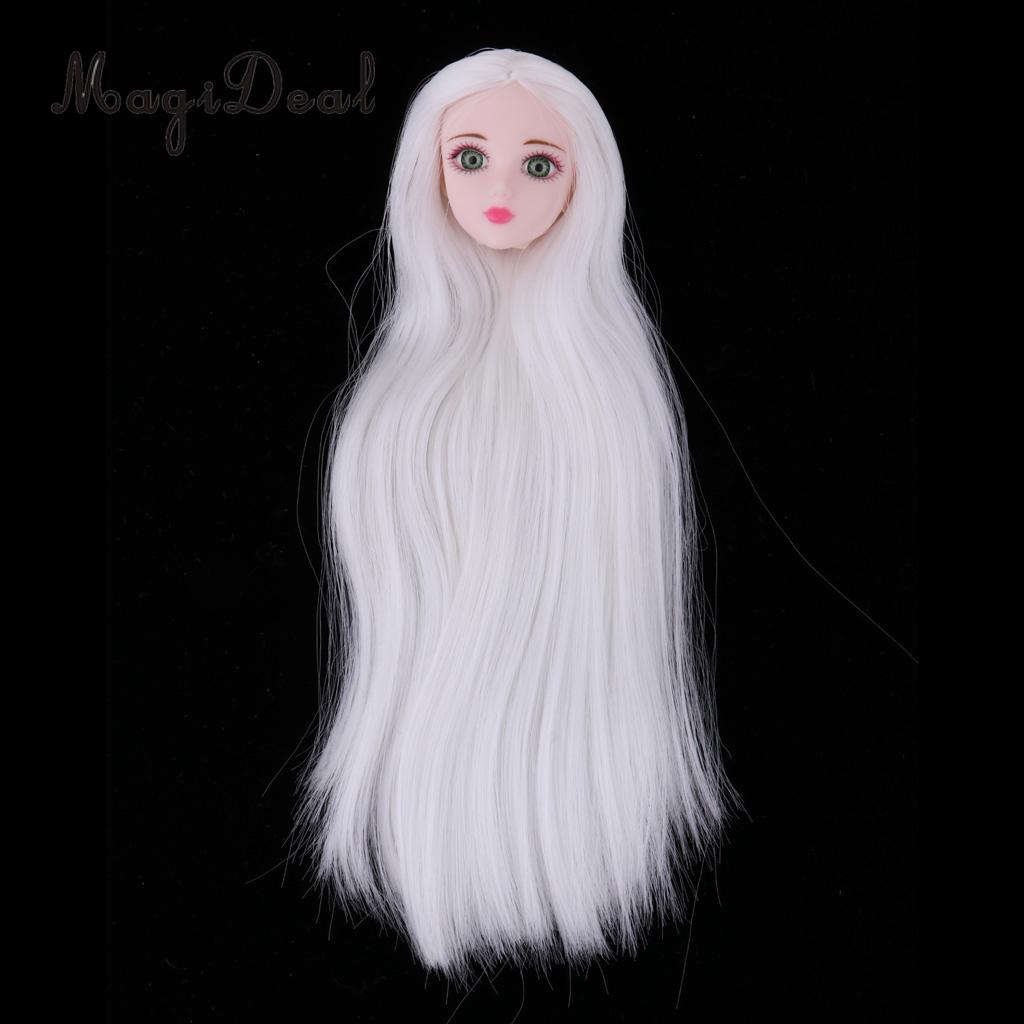 white doll hair