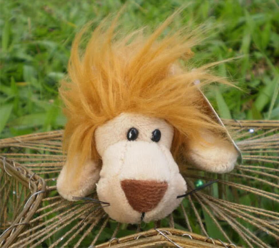 altin aslan dolabi magnet pelus oyuncaklar bebek bebek buzdolabi cubuk pelus oyuncaklar catton doldurulmus hayvanlar 4pcs lot