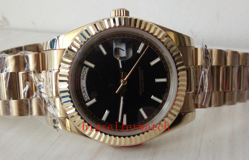 

Luxury Watch Sapphire II Men's Style Top Quality Classic Series 228238 18k Black Dial Yellow Automatic Mechanical Men's Watch Hot Selling