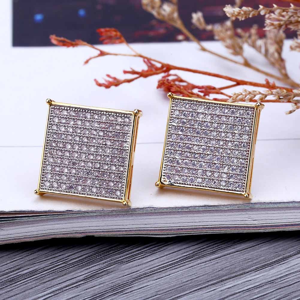 

Man Hip Hop Nail Micro Studded With Zirconium Rock Form Exaggeration Ear Nail Ornaments