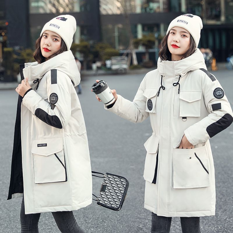 

Wholesale new winter cotton coat women's loose long cotton coat, Red