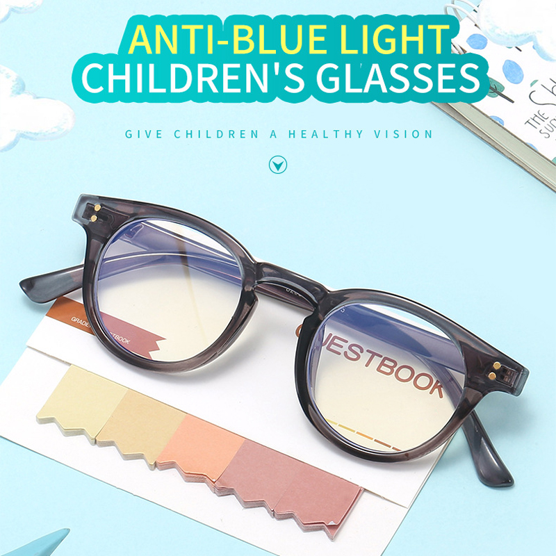 

iboode Kids Eyeglass Frames Anti-blue light Eyeglasses Goggle Plain Glasses Kid Eye Frame Eyewear Fashion children Glasses Frame