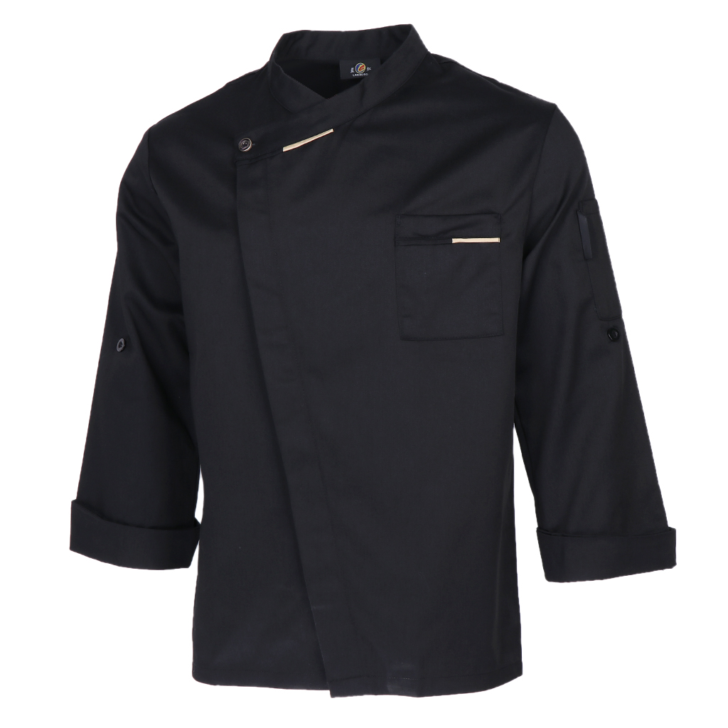 

Stylish Chef Jacket Breathable Kitchen Uniforms Work Apparel Chef Coat