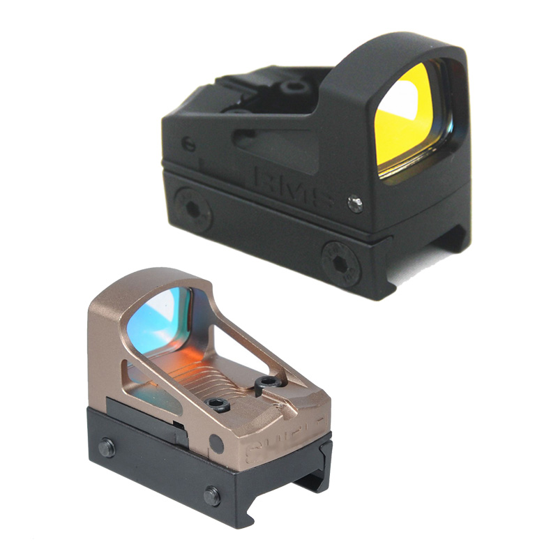 

Tactical RMS Compact Red Dot Sight With Vented Mount and Spacers 3.25 MOA Pistol Red Dot Scope