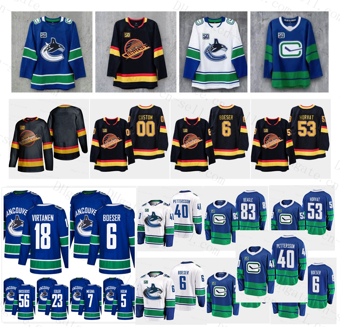 canucks jersey sale