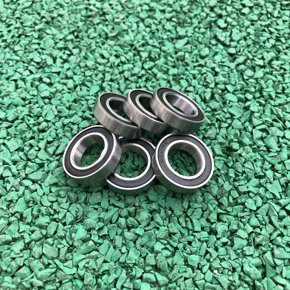 

50pcs 6806 -2RS rubber sealed thin wall deep groove ball bearings 6806 61806 2RS 30x42x7 mm bicycle hub wheel bearing