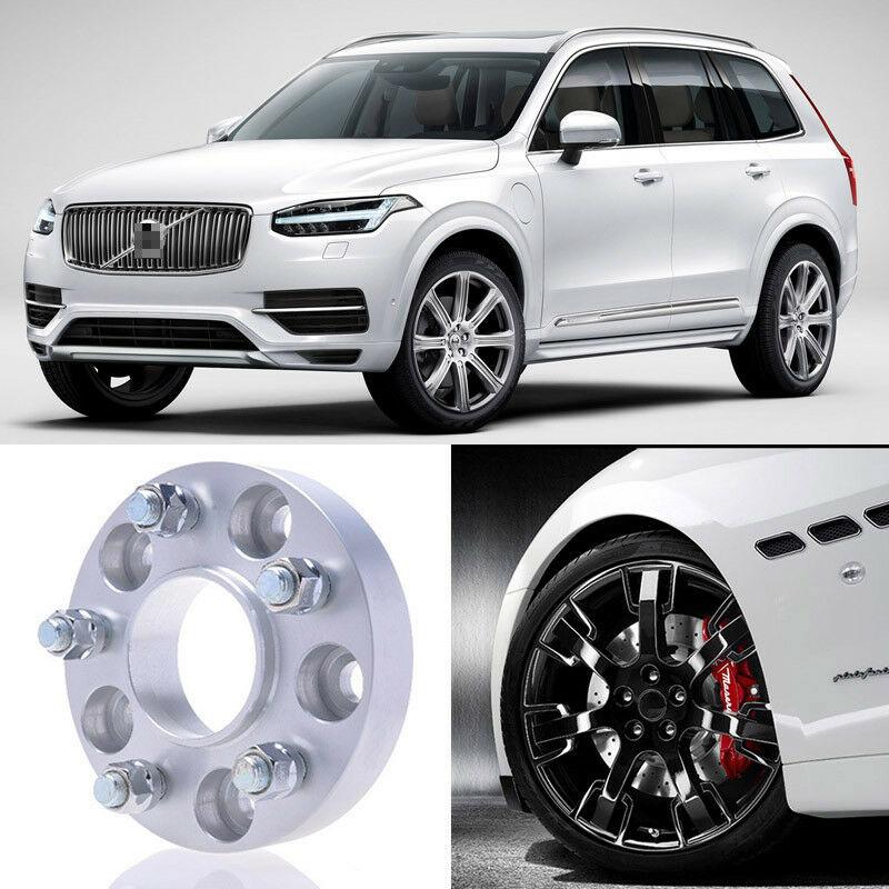 

2pcs 25mm Thick PCD 5x108 67.1CB Aluminum Wheel Spacers Adapters For Volvo xc90