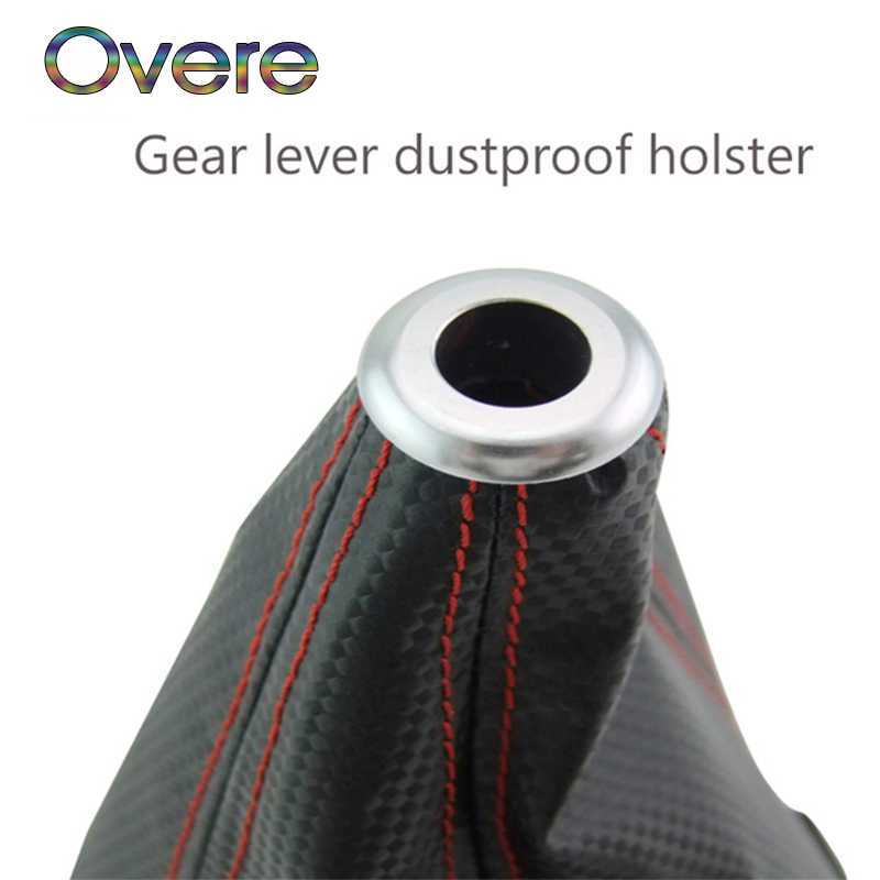 

Overe Car Gear Shift head dust-proof cover For E60 E36 E46 E90 E39 E30 F30 F10 F20 X5 E53 E70 E87 E34 E92 M Accessories