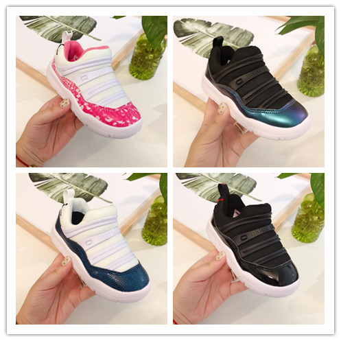 

2019 Kids 11 11s Space Jam Bred Concord Gym Red Basketball Shoes Children Boy Girls 11s Sneakers Toddlers Birthday Gift