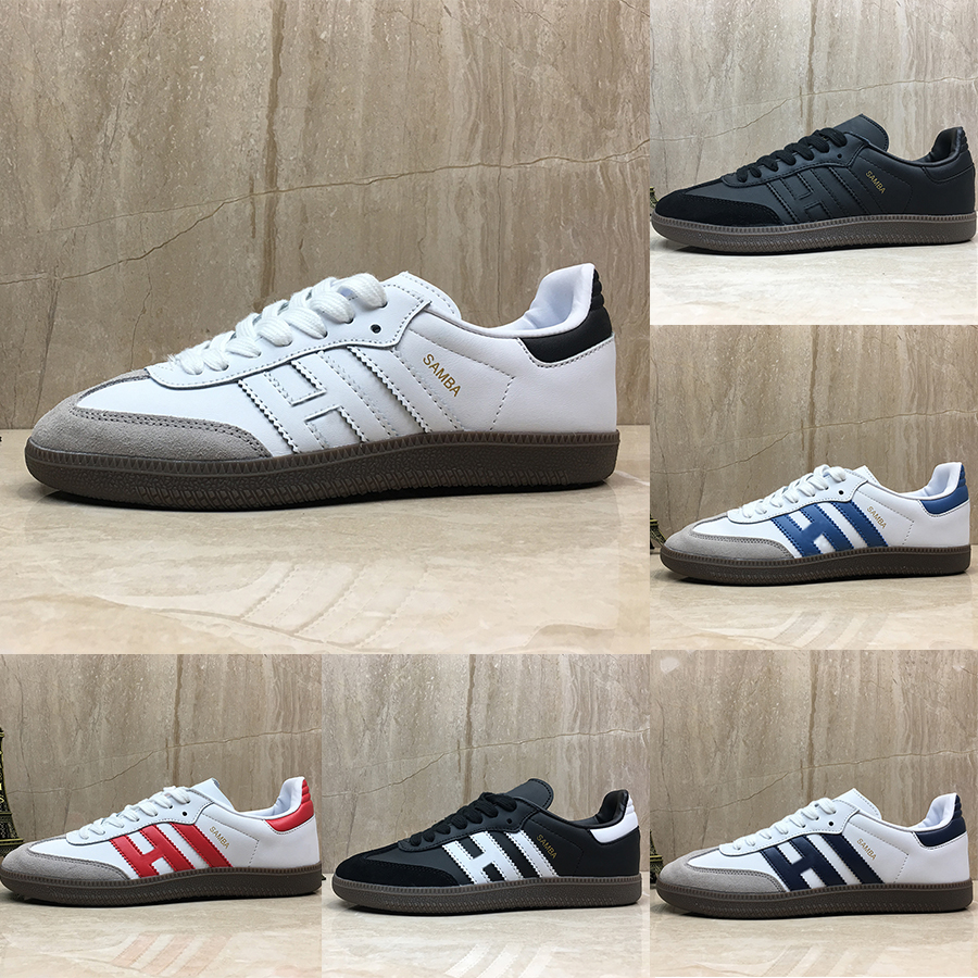 

Hot Sale-iners Mens Casual Shoes fashion designer Leather gazelle og Black white Pink Men Runner Womens Sneakers sports Shoes
