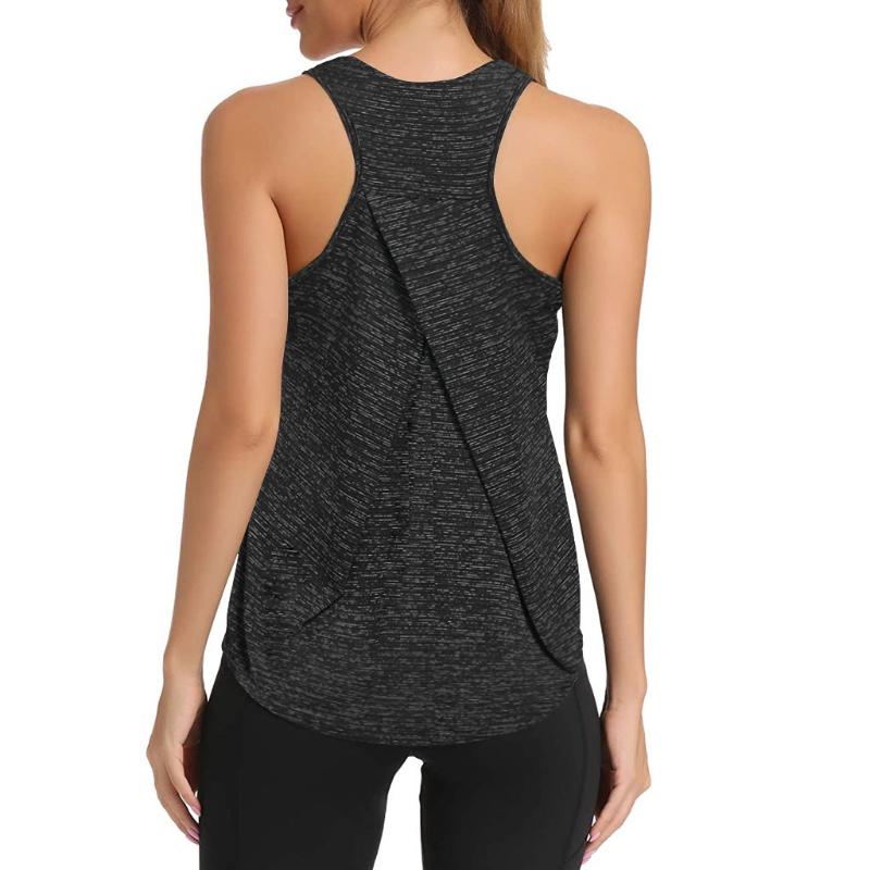 

2020 Women Yoga Shirt Sleeveless workout tank Black Quick dry Sport Crop Top Fitness Breathable Sportswear Yoga Vest Shirt Tank, Pink