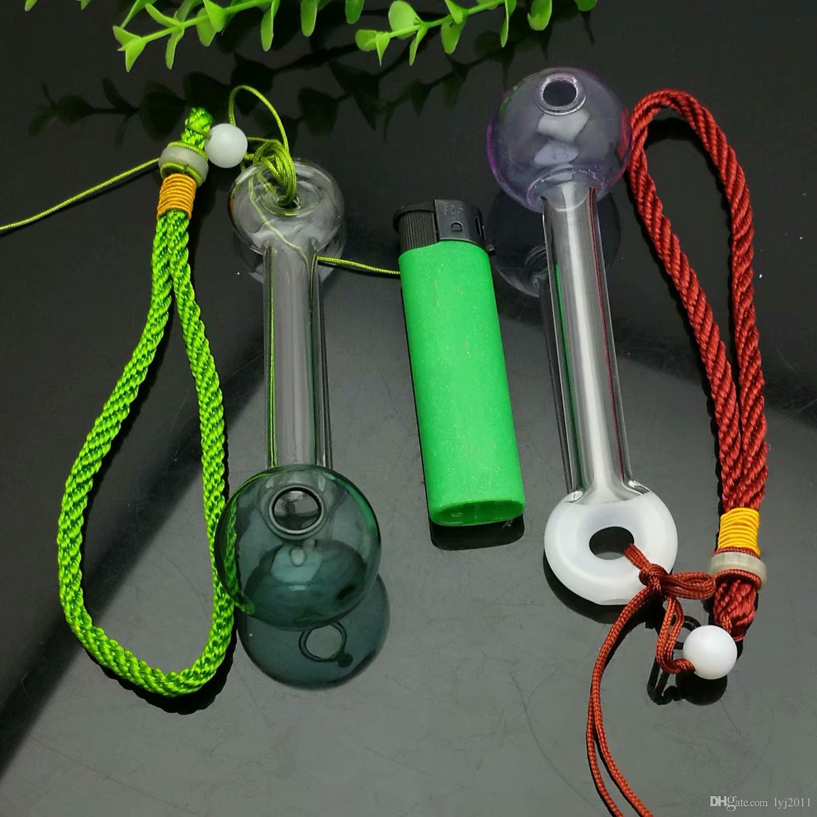 

Coloured rope glass foam smoker Glass bongs Oil Burner Glass Water Pipe Oil Rigs Smoking Rigs