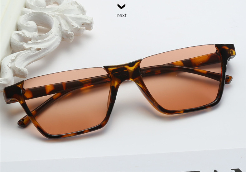 

Half frame sunglasses 10 color UV400 Vintage sunglasses Outdoor cycling beach sunglasses girl Semi-Rimless sun glasses 5183