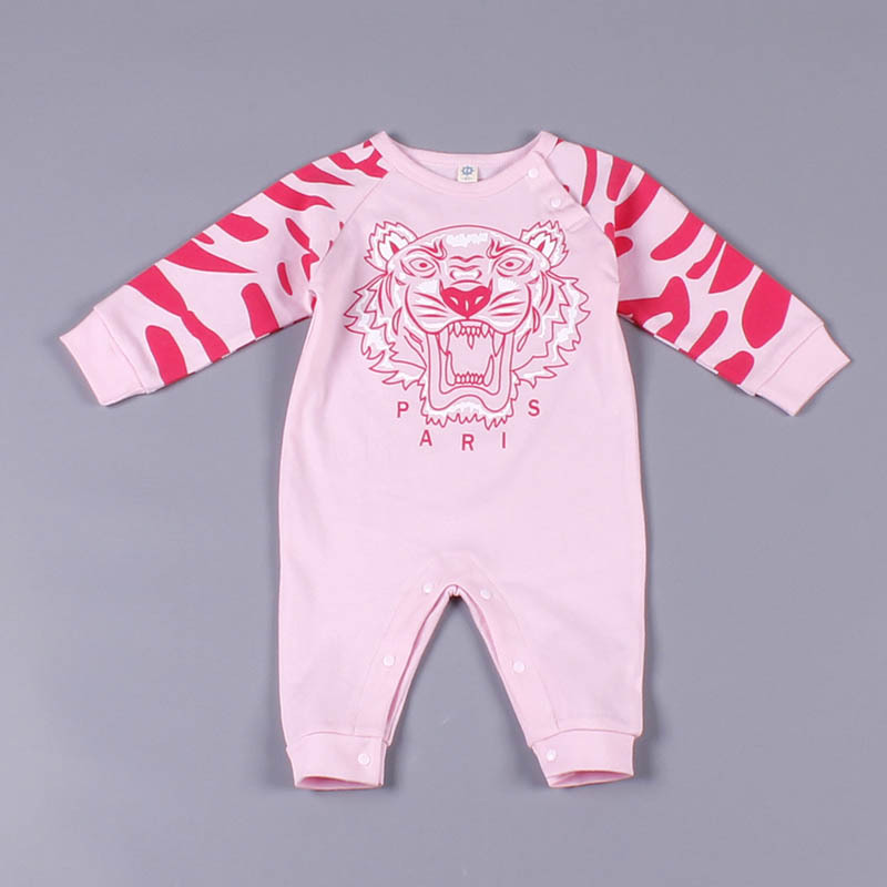 

baby boys Girls rompers designer kids jumpsuits infant girls 100% cotton Long Sleeve romper boys clothing Spring autumn 5 styles B189, Blue