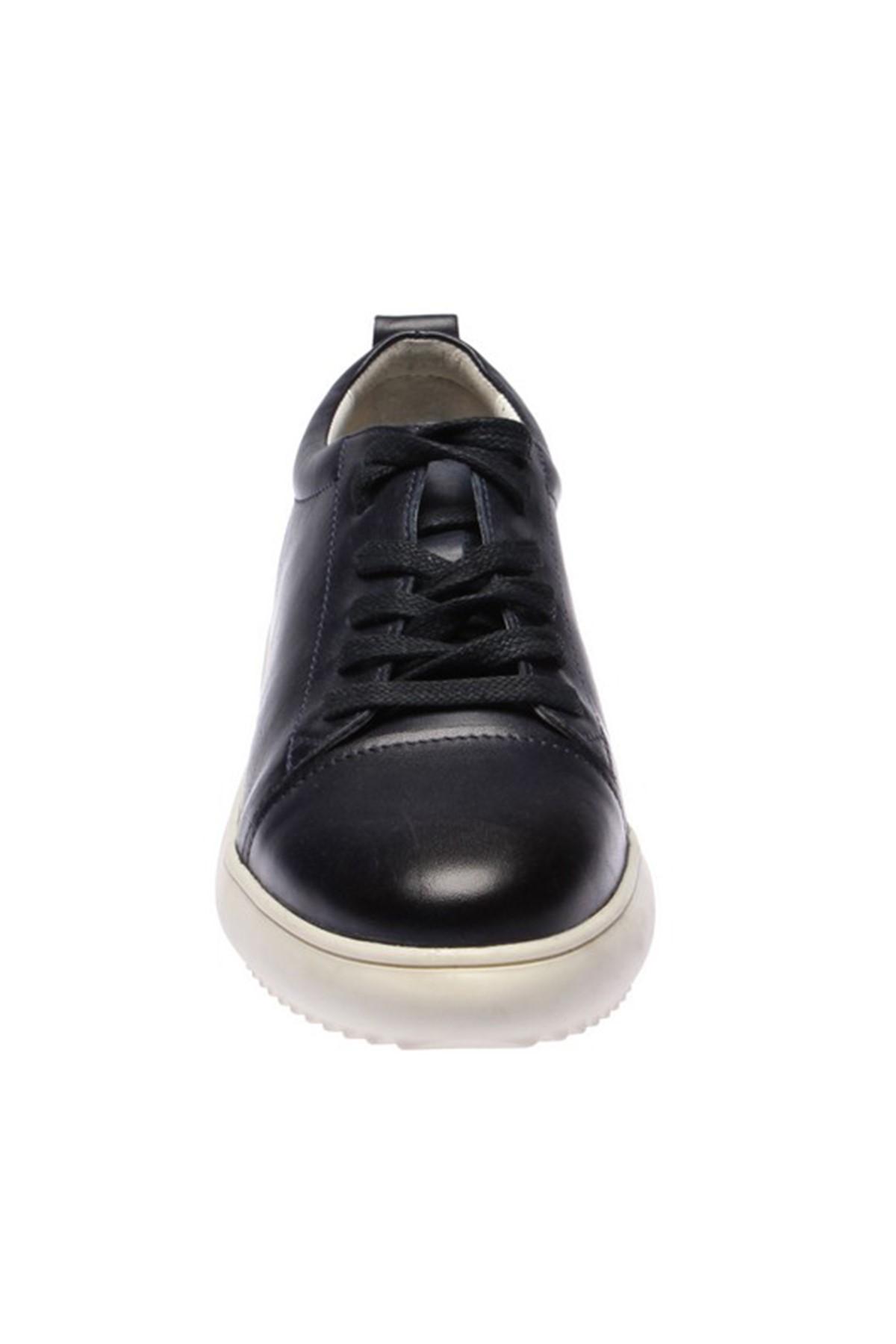 

Pearl Genuine Leather Navy Blue Women 'S Sneaker 120130001965, Sky blue