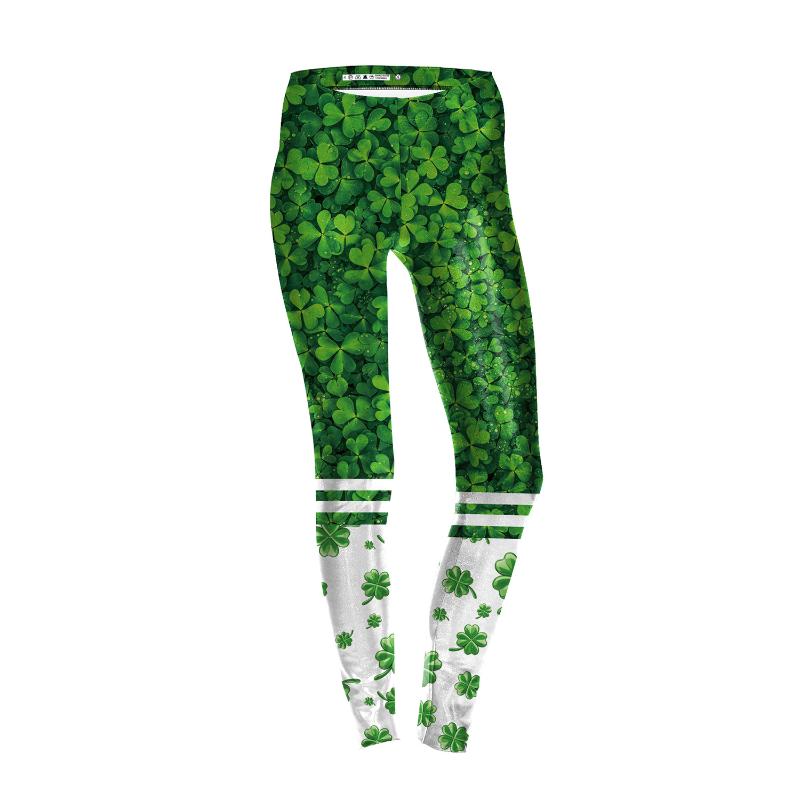 

New Fashion Women's Leggings Leaf print Female Lenggings Leggings, Ndb54