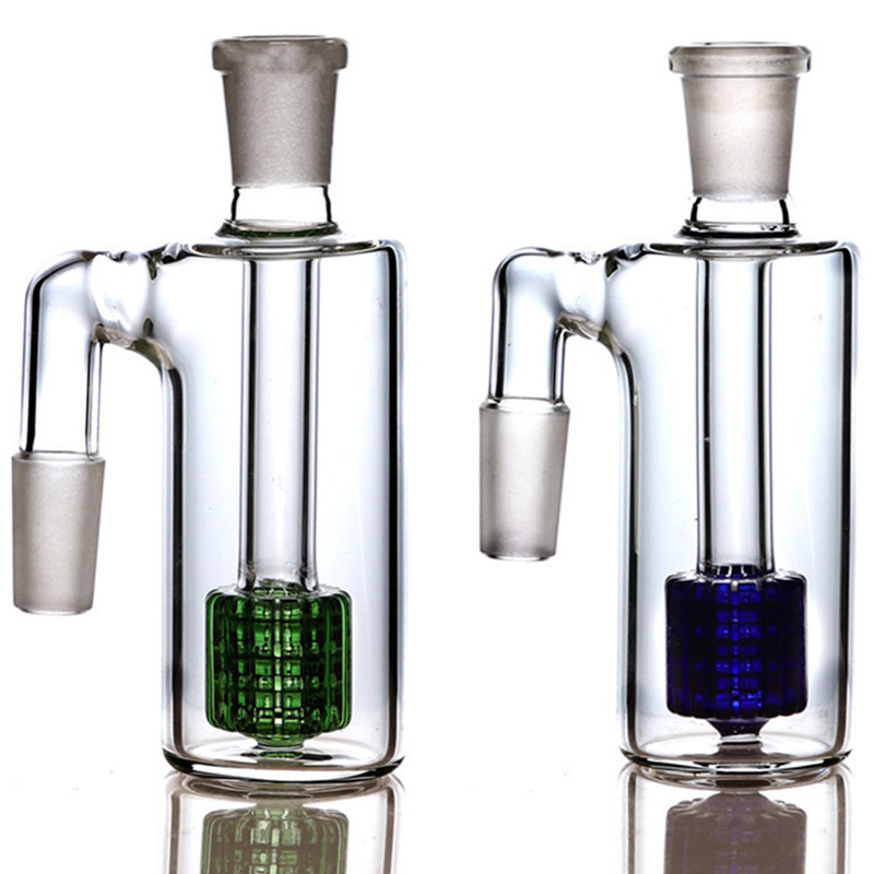 

14mm 90 degree Ash Catcher Bong Glass Bongs Ash catchers 14.4mm ashcatcher heady bird's nest perc ashcatchers smoking accessories hookhas