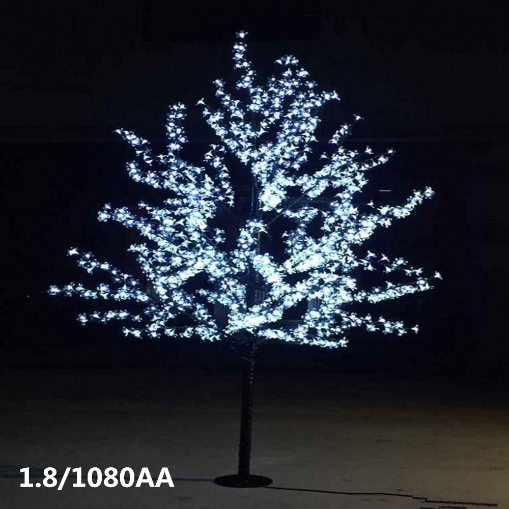 

LED Cherry Blossom Tree Light864 pcs LED Bulbs 6ft 1.8M Height Christmas Wedding Rainproof Outdoor Patio Lawn Garden Lamp