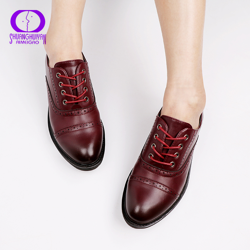Mens Retro Low Lace Up Preppy Style Casual Work Oxford Flat Shoes Round head