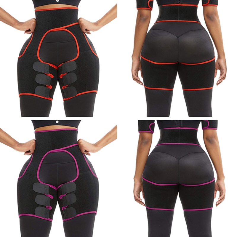 

Slim Thigh Trimmer Slim Slimming Belt Rubber Bodysuit Bodybuilding Belt, Pink