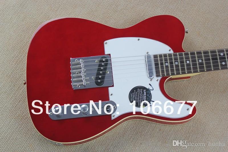 

New Arrival High Quality Fd custom telecaster Rosewood Red Nice Binding Standard Electric Guitar