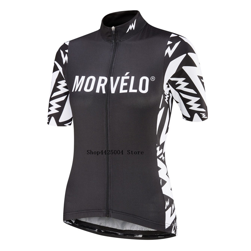 

2019 Pro Team morvelo Triathlon Suit Women's short sleeve Cycling Jersey Maillot Ropa Ciclismo Cycling Ropa ciclismo 9d gel, As picture