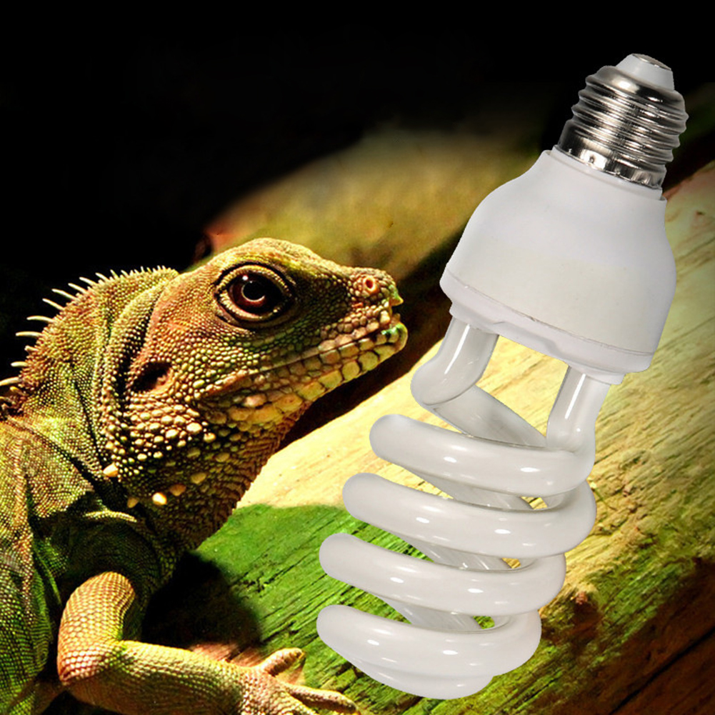 

220v-240v Reptile Light Bulb 5.0 10.0 UVB 13W Reptile Light Bulb UV Lamp Vivarium Terrarium Snake Pet Heating