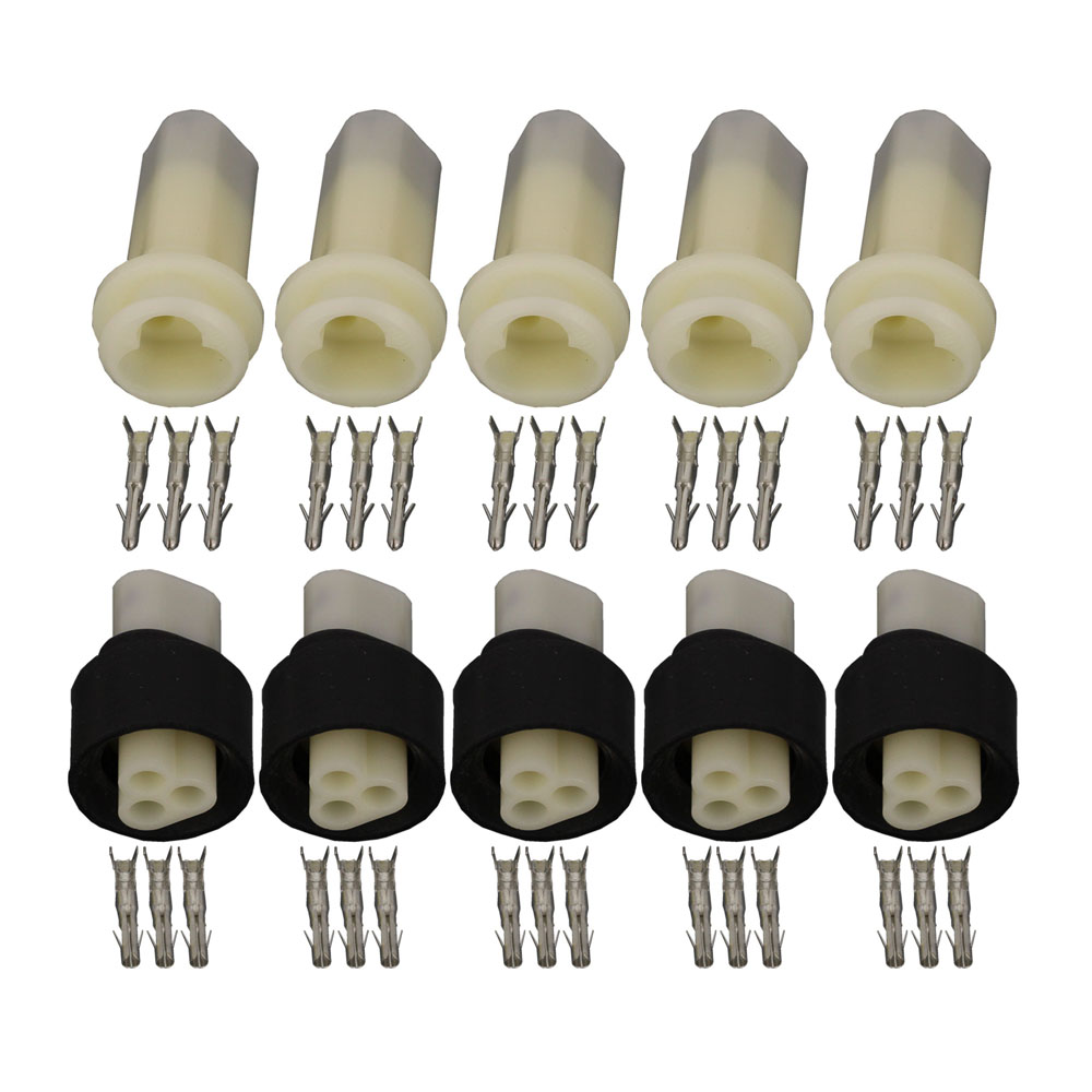 

5 Sets 3 Pin Female And Male Automotive Electric Housing Connector Plug 3 Pin Socket Connector DJ3031-2.3-11/21