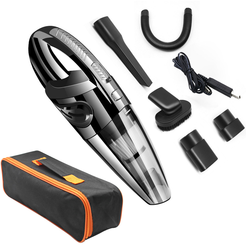 

FGFHGF Handheld USB Charging Car-mounted Vacuum Cleaner Wireless Dual-purpose Wet And Dry Blower Fan Electric Tools