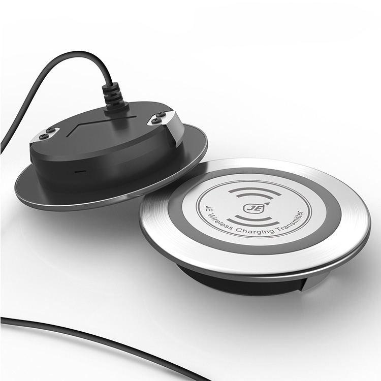 

15W Waterproof Embedded Desktop Hidden Smart Wireless Fast Charger For iPhone 13 12 11 Pro Max 8 8 Plus X Xs Samsung S9 S10 Note 9 10