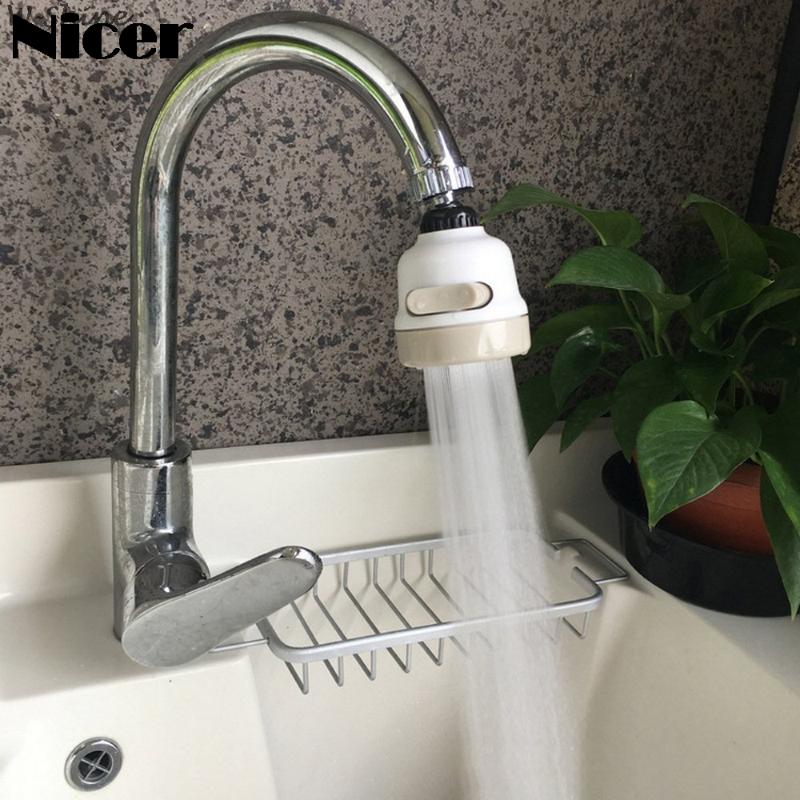 

Kitchen Water Saving Faucet Aerator Adapter 360 Rotation Water Faucet Tap Spray Head 3 Mode Nozzle For Kitchen Appliances