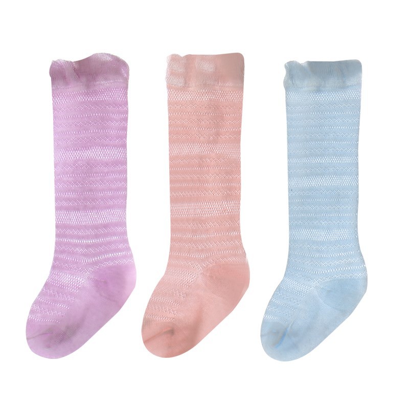 

3 Pairs 0-3 Year Boy Girl Baby Knee Pads Protector Infant Knee To Crawl Children Cartoon Print Legwarmer, For girl color